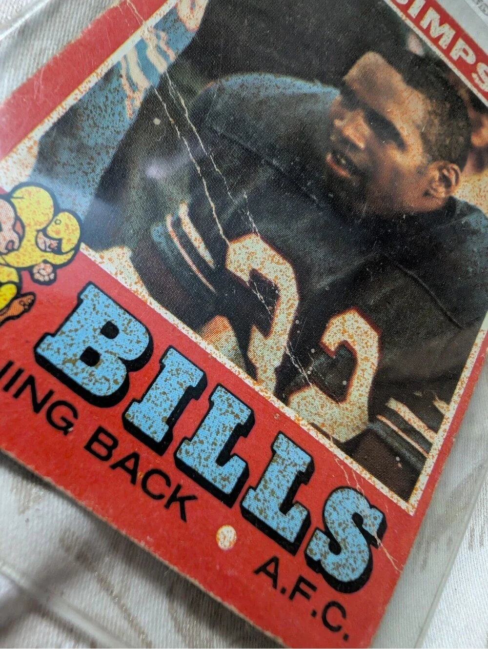 1971 Topps O.J. Simpson Buffalo Bills Football Card #260